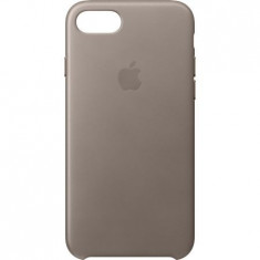 Husa protectie APPLE pentru iPhone 7/8, Piele, Capac Spate, Taupe foto