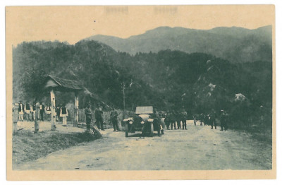 1592 - ETHNIC, Maramures, Military, old car, Romania - old postcard - unused foto