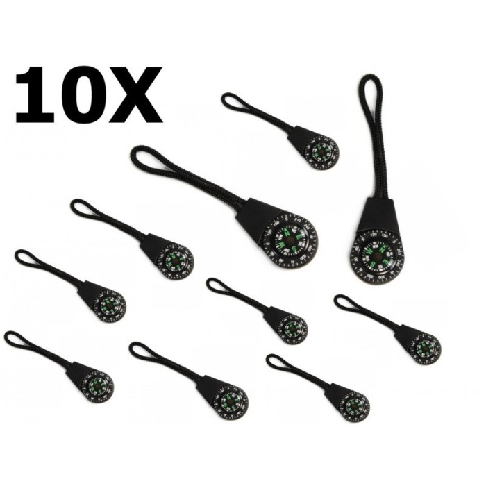 10 x Precision Navigation Compass with Zipper A-20 foto mare 10 x Precision Navigation Compass with Zipper A-20 foto mare