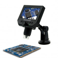 1-600X 3.6MP 4.3 inch HD OLED LCD Microscop digita foto