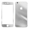Folie protectie IMPORTGSM pentru Apple iPhone 7/8, Tempered Glass, Full Cover, 3D, Acoperire Fata/Spate, Argintie