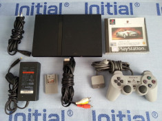 Playstation 2 slim maneta joc PORSCHE alimentator card cabluri consola ps2 sony foto