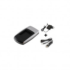 Power-Adapter &amp;amp; Car Charger for Panasonic CGR-S006 foto