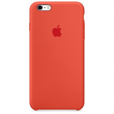 Husa protectie APPLE pentru iPhone 6/6S Plus, Silicon, Capac Spate, Orange foto