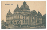 2646 - BUCURESTI, Bank - old postcard, CENSOR - used - 1917, Circulata, Printata