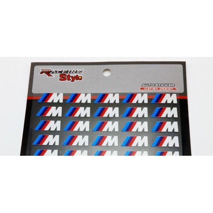 5x Bmw 3m Logo Sticker Bmw X1 X2 X3 M1 M3 M5 M6 Culoare