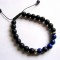 bratara unisex lapis lazuli si onix 30168