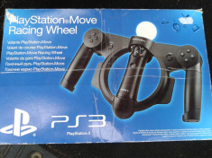 vand volan PS3 , PS4 move controler ,playstation 3 , move racing wheel foto