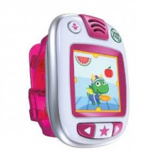 Ceas de mana cu activitati LeapFrog LeapBand roz, lb engleza foto