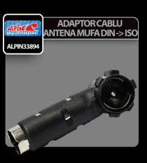 Adaptor cablu antena mufa DIN in ISO Alpin - CRD-ALPIN33894 Auto Lux Edition foto