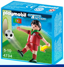 Playmobil Jucator Fotbal - Portugalia foto