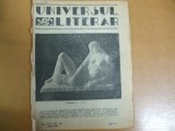 Universul literar 7 martie 1926 Han Minulescu Bacovia Pillat Gyr Teodoreanu