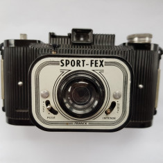 APARAT DE FOTOGRAFIAT - SPORT-FEX - FRANTA - BACHELITA - anii 1940 foto