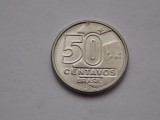 50 CENTAVOS 1989 BRAZILIA-UNC, America Centrala si de Sud