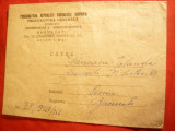 Plic circulat 1966 cu Antet Procuratura Generala RSR ,francatura mecanica