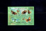 Romania 2002 - fluturi - bl. 322, Fauna, Nestampilat