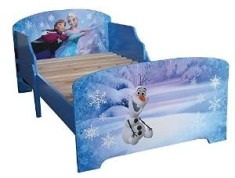 Cadru pat din lemn, Frozen design, 140x70 cm foto