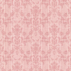 Rola tapet Jovina Tonal Damask - Rose 52 cm x 10 m foto