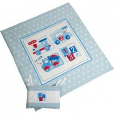 Paturica pentru bebe cu protectie pentru pat My Toybox Quilt 2 modele foto