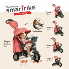 Tricicleta Smart Trike Explorer Pink foto