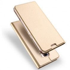 Husa Samsung Galaxy A5 2017 - DUX DUCIS Book Type Gold foto