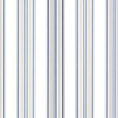 Rola tapet Marine Sailor Stripe - Ocean 52 cm x 10 m foto