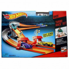 Jucarie Pista Hot Wheels - Cursa Turbo BGJ10 Mattel foto