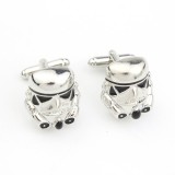 Butoni STAR WARS Stormtrooper Mask + ambalaj cadou, Inox