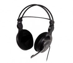 CASTI A4Tech stereo cu microfon, gaming, control volum pe fir &amp;quot;HS-100&amp;quot; foto