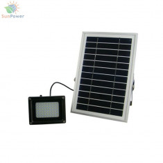 Proiector solar de gradina 54 LED IP65 6W 600lm foto