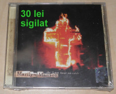 CD original Marilyn Manson - The Last Tour on earth, sigilat foto