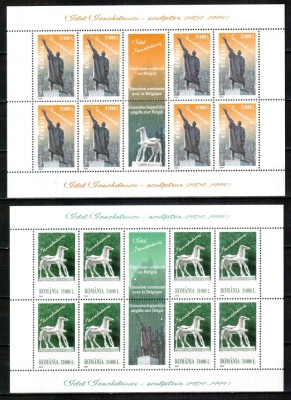 Romania 2004, LP 1657 a, Arta - Idel Ianchelevici, coli mici, MNH! LP 85,00 lei foto