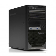 Server Lenovo ThinkServer TS150 Intel Xeon E3-1225 v6 8GB RAM RAID 121i Black foto