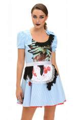 Q542-4 Costum tematic Zombie Kansas Girl foto