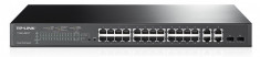 PoE (Power Over Ethernet) Switch 24 Porturi 10/100/1000M (24 porturi PoE, 2... foto