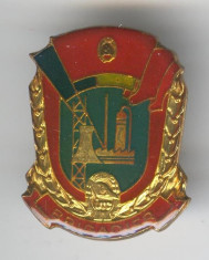 BRIGADIER 1970 - UTC - Uniunea Tineretului Comunist - insigna superba foto