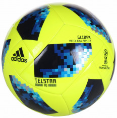 World Cup Glider minge fotbal galben n. 5 foto