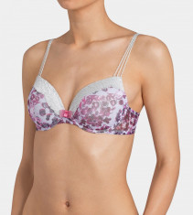 TPH1298 Sutien casual cu dantela si imprimeu Amourette Spotlight Floral WHP foto