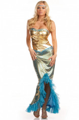 R163 Costum Halloween sirena foto