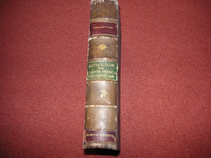Fernand Payen - Anthologie des avocats francais contemporains - 1914