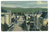 1559 - Rm. VALCEA, Ave. Tudor Vladimirescu - old postcard - used - 1912, Circulata, Printata