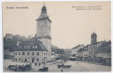 4298 - BRASOV, Market, Romania - old postcard, CENSOR - used - 1917