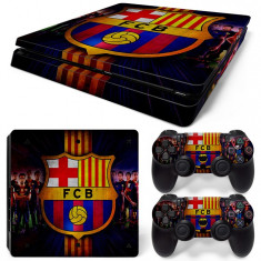 Skin / Sticker FCB Barcelona Playstation 4 PS4 FAT / + 2 Skin controlle foto