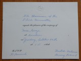 ONU, invitatie la dineu catre Mia Groza, anii 70