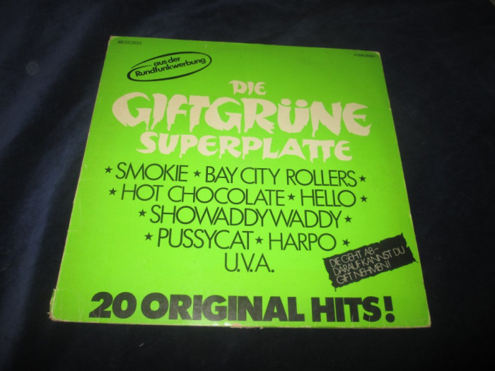 various - Die Giftgrune Superplatte _ vinyl,LP _EMI (Germania)