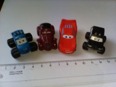 bnk jc Disney Pixar Cars - lot 4 figurine foto