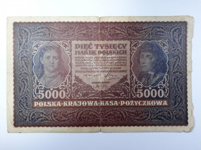 5000 Marek 1920 Polonia foto