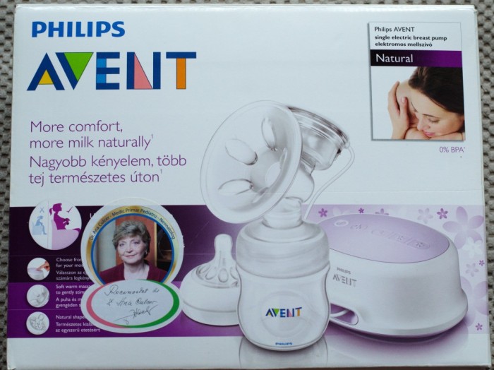 Pompa electronica pentru san Natural Philips Avent foto mare Pompa electronica pentru san Natural Philips Avent foto mare