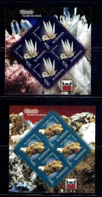 Romania 2010 minerale - 6434/8 klbg foto