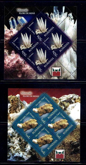 Romania 2010 minerale - 6434/8 klbg